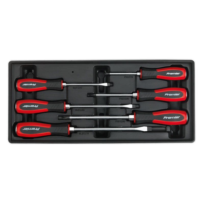 Tool Tray with Hammer-Thru Screwdriver Set 6pc | Pipe Manufacturers Ltd..