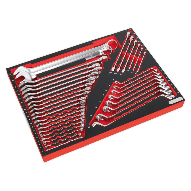 Tool Tray with Spanner Set 35pc | Pipe Manufacturers Ltd..