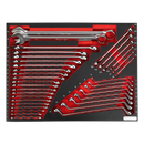 Tool Tray with Spanner Set 35pc | Pipe Manufacturers Ltd..
