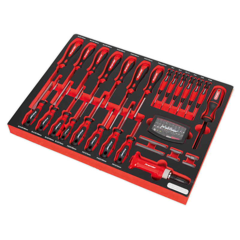 Tool Tray with Screwdriver Set 72pc | Pipe Manufacturers Ltd..