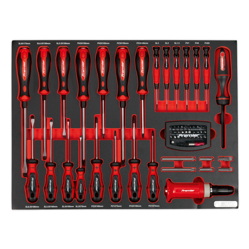 Tool Tray with Screwdriver Set 72pc | Pipe Manufacturers Ltd..