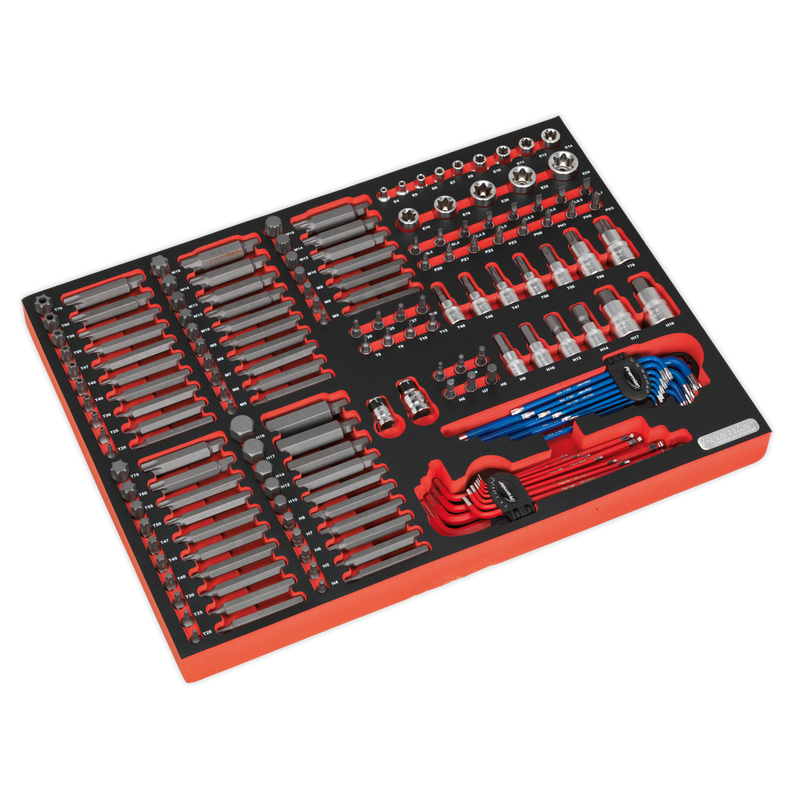 Tool Tray with Specialised Bits & Sockets 177pc | Pipe Manufacturers Ltd..