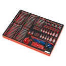 Tool Tray with Specialised Bits & Sockets 177pc | Pipe Manufacturers Ltd..