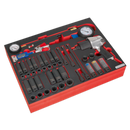 Tool Tray with Impact Wrench, Sockets & Tyre Tool Set 42pc | Pipe Manufacturers Ltd..