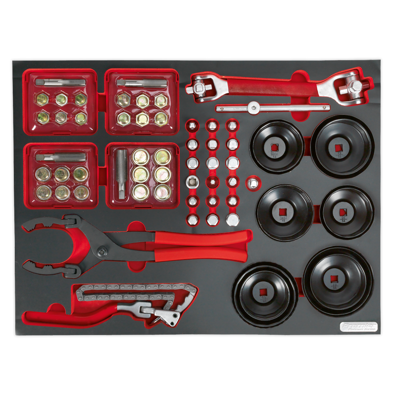 Tool Tray with Oil Service Tools 41pc | Pipe Manufacturers Ltd..