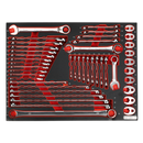 Tool Tray with Specialised Spanner Set 44pc | Pipe Manufacturers Ltd..