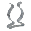 Spring Steel Retention Clip 25-27mm (1") Pack of 25 | Pipe Manufacturers Ltd..