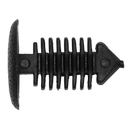 Fir Tree Clip, Carpet/Trim, Black, ¯14mm x 18mm, GM - Pack of 20 | Pipe Manufacturers Ltd..