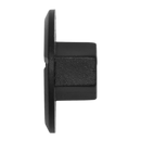 Locking Nut, Black, ¯25mm x 10mm, Mercedes - Pack of 20 | Pipe Manufacturers Ltd..