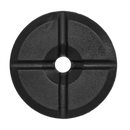 Locking Nut, Black, ¯25mm x 10mm, Mercedes - Pack of 20 | Pipe Manufacturers Ltd..