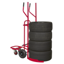 Tyre Trolley 150kg Capacity | Pipe Manufacturers Ltd..