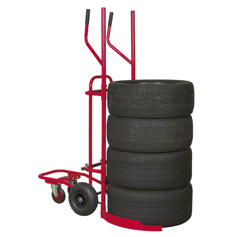 Tyre Trolley 150kg Capacity | Pipe Manufacturers Ltd..