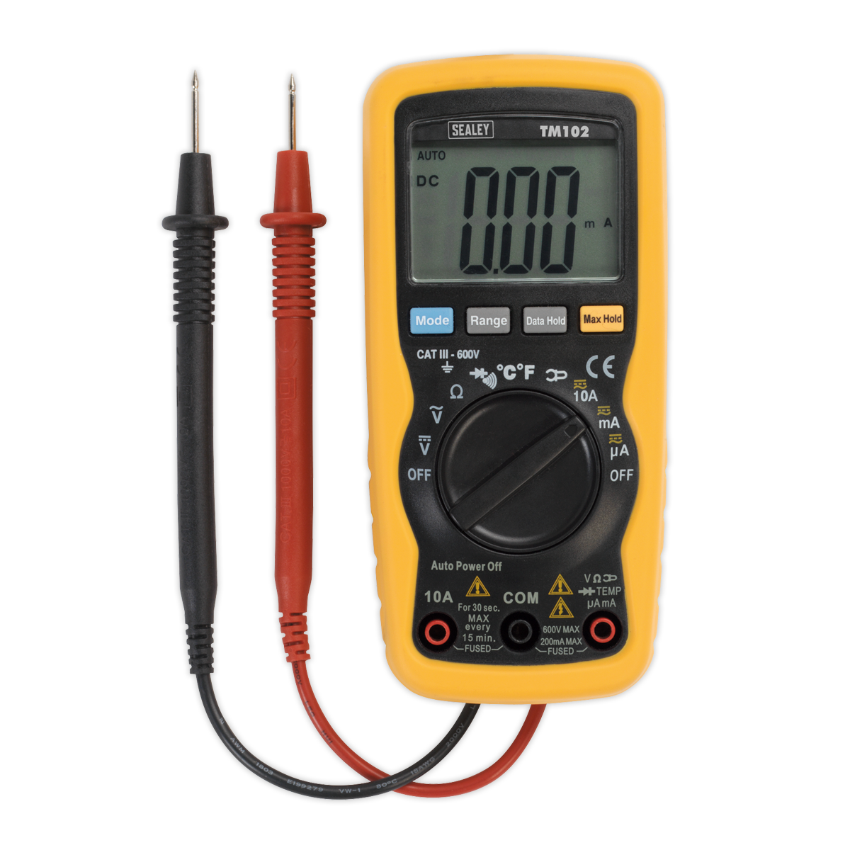 Professional Auto-Ranging Digital Multimeter - 8 Function