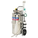 Air Operated Fuel Drainer 40L Stainless Steel | Pipe Manufacturers Ltd..