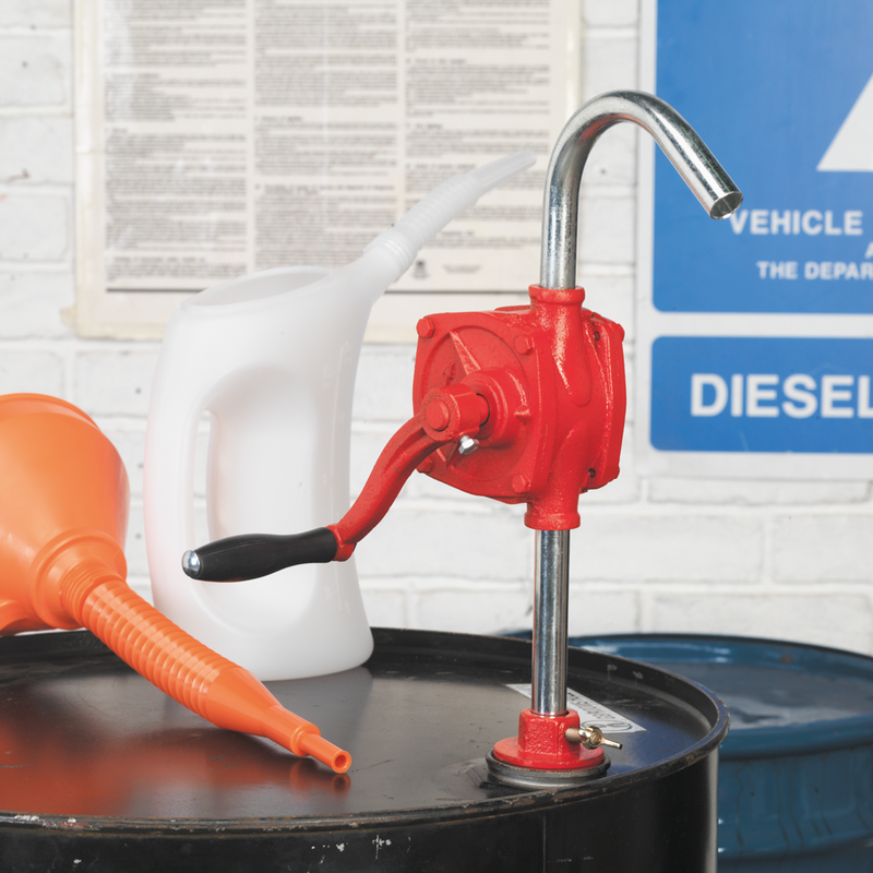 Rotary Oil Drum Pump 0.2L/Revolution | Pipe Manufacturers Ltd..