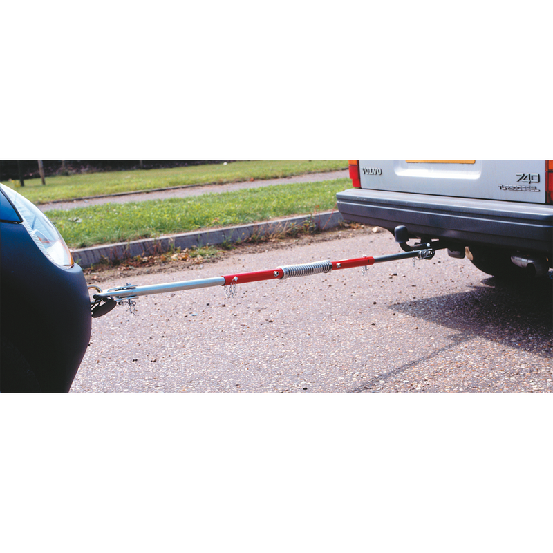 Tow Pole 2000kg Rolling Load Capacity with Shock Spring | Pipe Manufacturers Ltd..