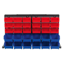 Bin Storage System Bench Mounting 30 Bins | Pipe Manufacturers Ltd..