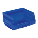 Plastic Storage Bin 105 x 85 x 55mm - Blue Pack of 24 | Pipe Manufacturers Ltd..
