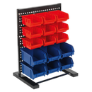 Bin Storage System Bench Mounting 15 Bin | Pipe Manufacturers Ltd..