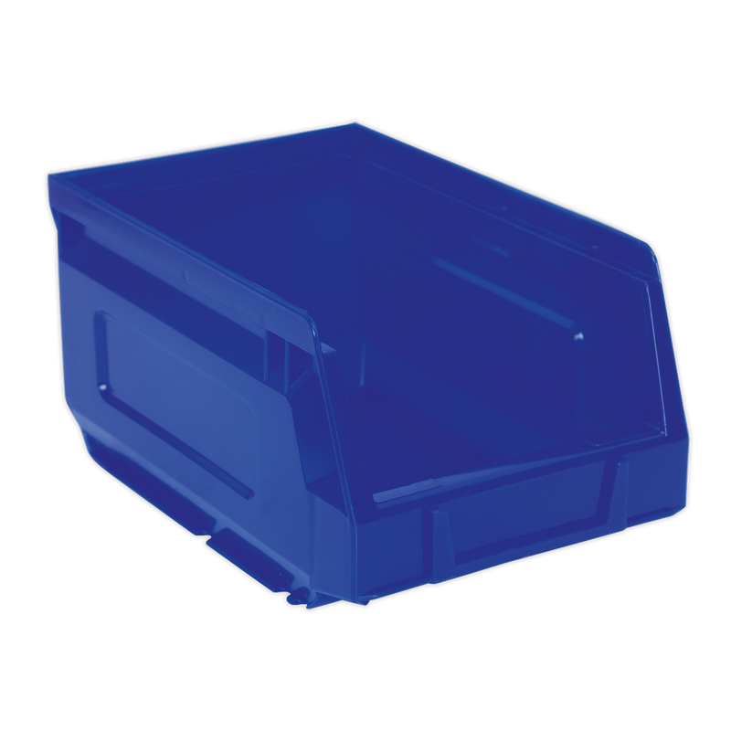 Plastic Storage Bin 105 x 165 x 85mm - Blue Pack of 24 | Pipe Manufacturers Ltd..