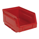 Plastic Storage Bin 105 x 165 x 85mm - Red Pack of 24 | Pipe Manufacturers Ltd..