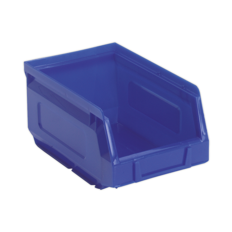 Plastic Storage Bin 105 x 165 x 85mm - Blue Pack of 48 | Pipe Manufacturers Ltd..