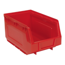 Plastic Storage Bin 150 x 240 x 130mm - Red Pack of 24 | Pipe Manufacturers Ltd..