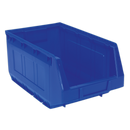Plastic Storage Bin 210 x 355 x 165mm - Blue Pack of 12 | Pipe Manufacturers Ltd..