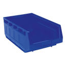 Plastic Storage Bin 310 x 500 x 190mm - Blue Pack of 6 | Pipe Manufacturers Ltd..