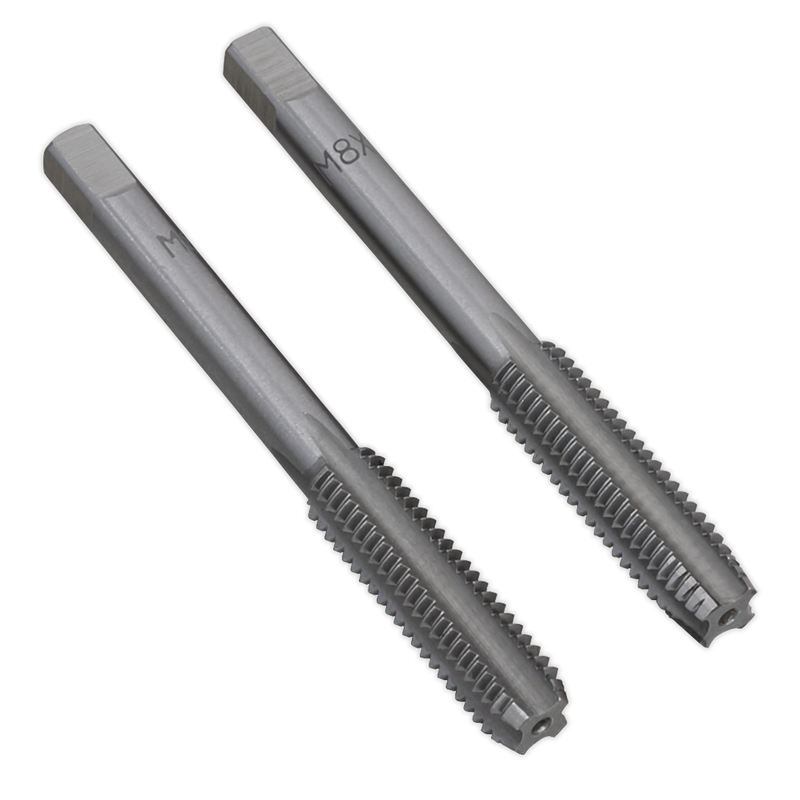 Tap Set 2pc (Taper & Plug) M8 x 1.25mm | Pipe Manufacturers Ltd..