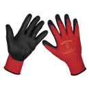 Flexi Grip Nitrile Palm Gloves (X-Large) - Pack of 6 Pairs | Pipe Manufacturers Ltd..