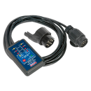 Towing Socket Tester 13-Pin 12V - DVSA Approved | Pipe Manufacturers Ltd..