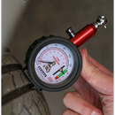 Tyre Pressure Gauge with Tyre Tread Depth Gauge 0-8bar(0-120psi) | Pipe Manufacturers Ltd..