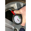 Tyre Pressure Gauge with Tyre Tread Depth Gauge 0-8bar(0-120psi) | Pipe Manufacturers Ltd..
