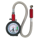 Tyre Pressure Gauge & Tyre Tread Depth Gauge - Flexible Hose 0-8bar(0-120psi) | Pipe Manufacturers Ltd..