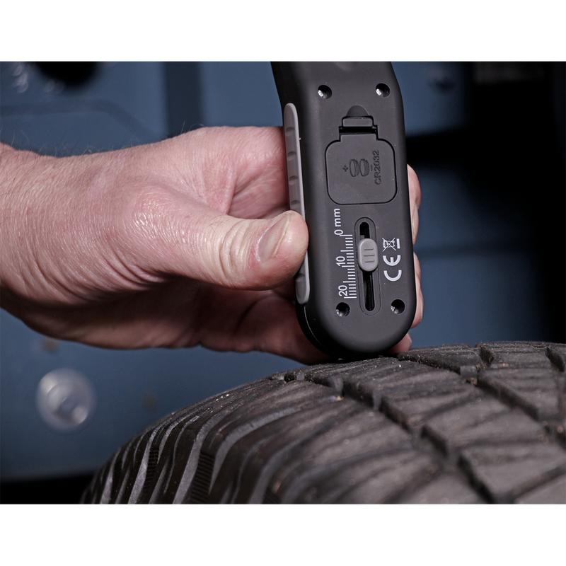 Digital Tyre Pressure & Tread Depth Gauge | Pipe Manufacturers Ltd..
