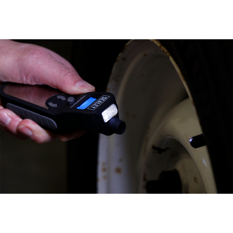 Digital Tyre Pressure & Tread Depth Gauge | Pipe Manufacturers Ltd..