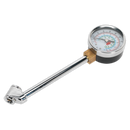 Twin Connector Tyre Pressure Gauge 0-220psi | Pipe Manufacturers Ltd..