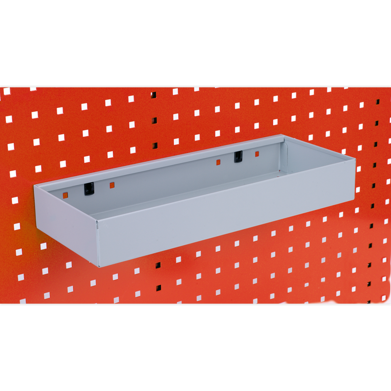 Storage Tray for PerfoTool/Wall Panels 450 x 175 x 65mm | Pipe Manufacturers Ltd..