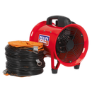 Portable Ventilator ¯200mm with 5m Ducting | Pipe Manufacturers Ltd..