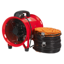 Portable Ventilator ¯200mm with 5m Ducting | Pipe Manufacturers Ltd..