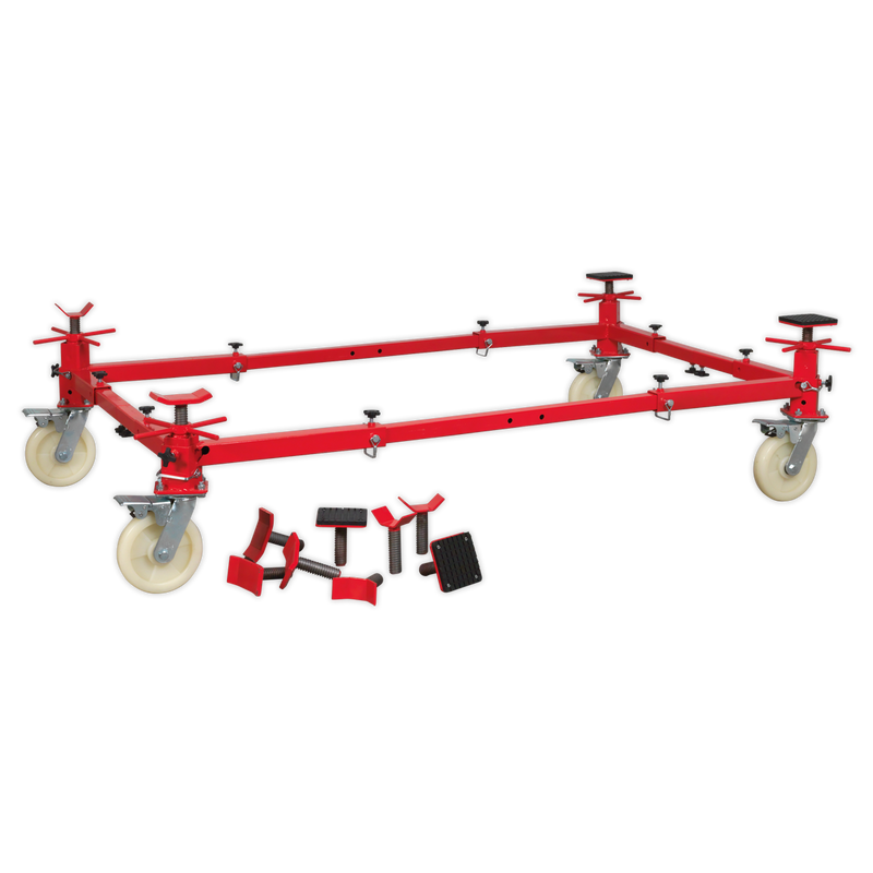Vehicle Moving Dolly 4 Post 900kg | Pipe Manufacturers Ltd..