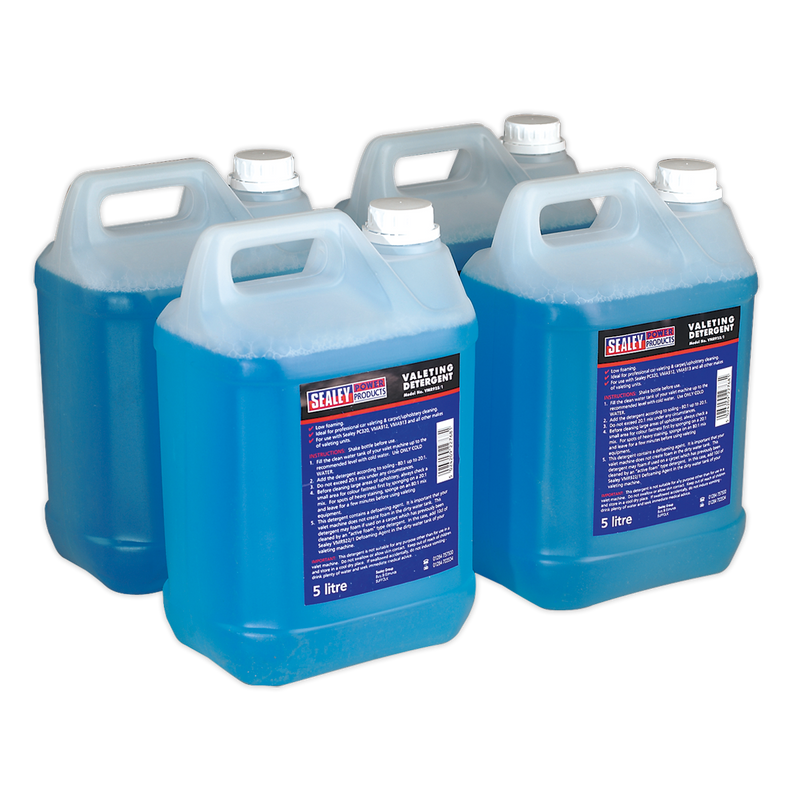 Carpet/Upholstery Detergent 5L Pack of 4 | Pipe Manufacturers Ltd..