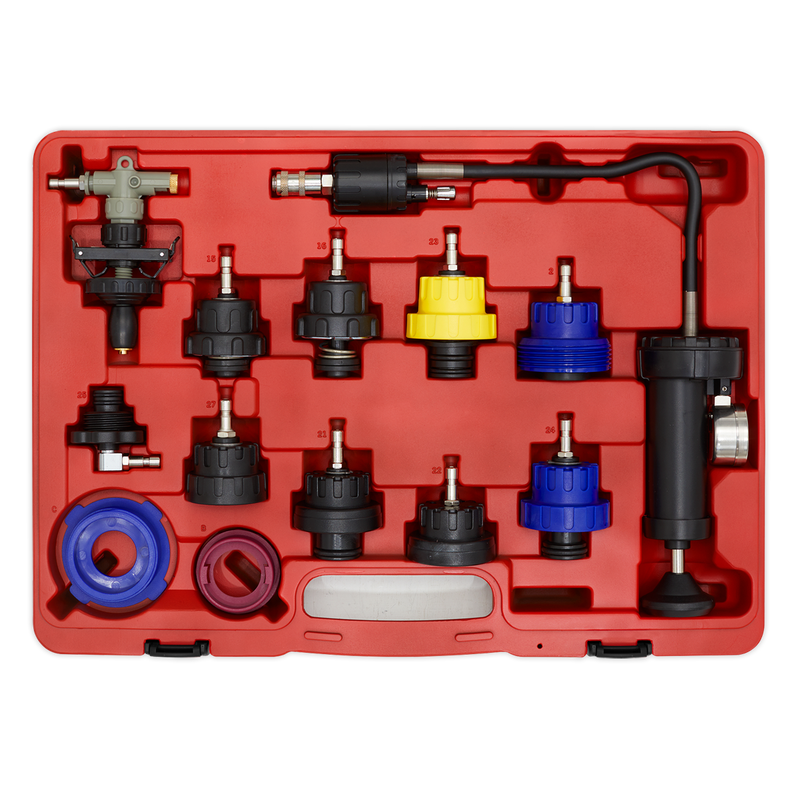 Cooling System Pressure Test Kit 13pc | Pipe Manufacturers Ltd..