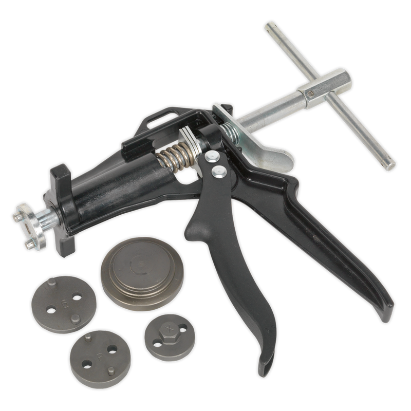 Brake Piston Wind-Back Tool Kit 5pc | Pipe Manufacturers Ltd..