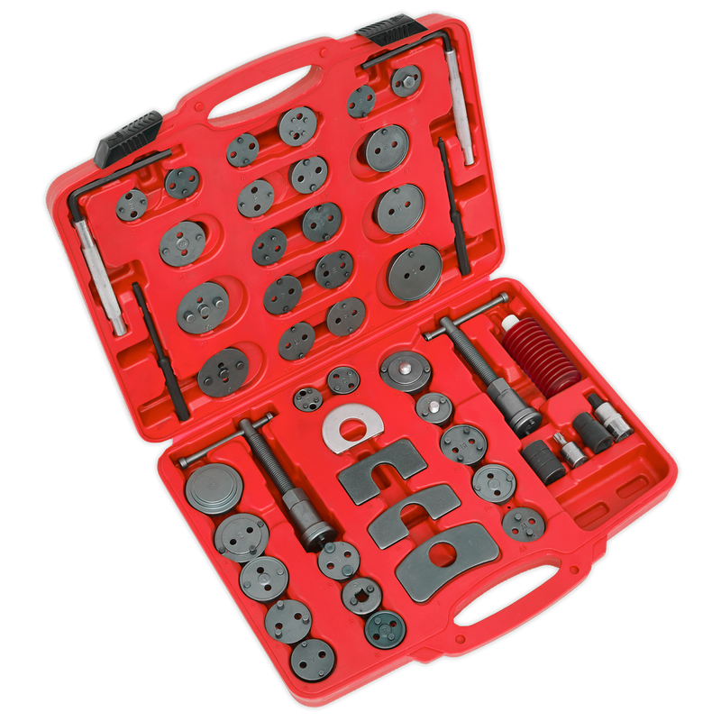 Brake Piston Wind-Back Tool Kit 50pc | Pipe Manufacturers Ltd..