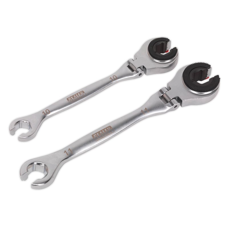 Brake Pipe Ratcheting Spanner Set 2pc | Pipe Manufacturers Ltd..