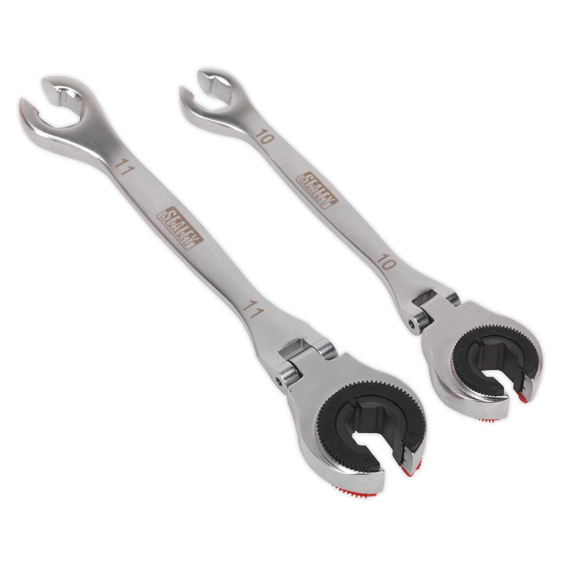 Brake Pipe Ratcheting Spanner Set 2pc | Pipe Manufacturers Ltd..