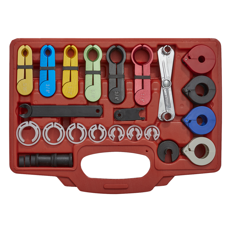 Fuel & Air Conditioning Disconnection Tool Kit 21pc | Pipe Manufacturers Ltd..