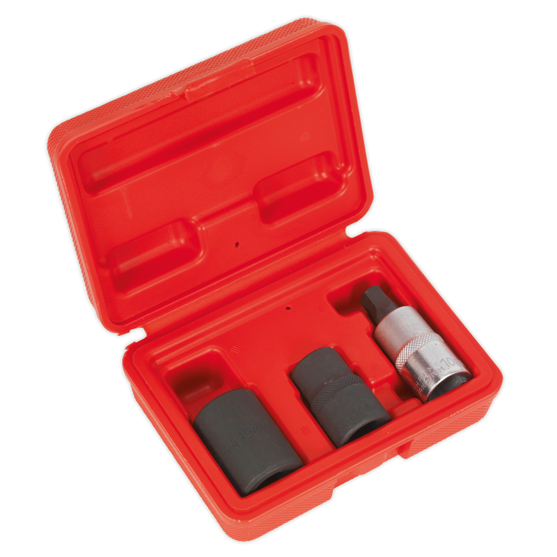 Brake Caliper Socket Set 3pc 1/2"Sq Drive | Pipe Manufacturers Ltd..